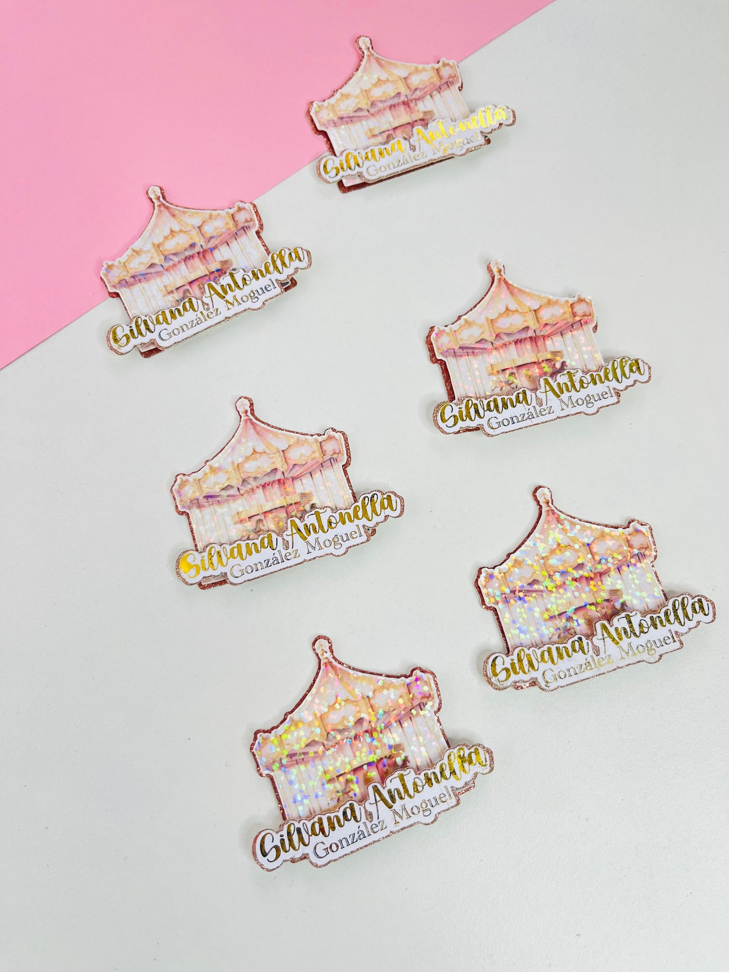 Set de 24 Tags de Regalo Personalizados — Papelería 3D 🎀✨