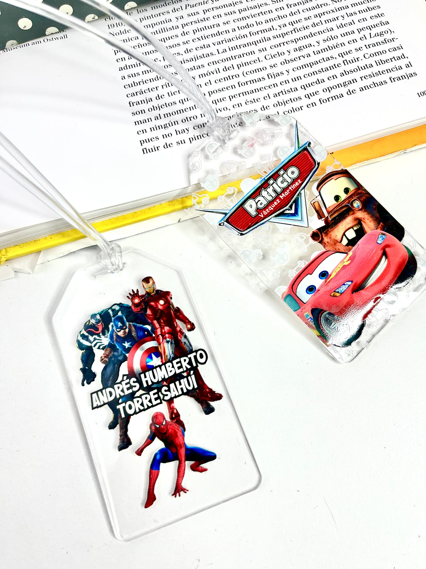 Tag para mochila