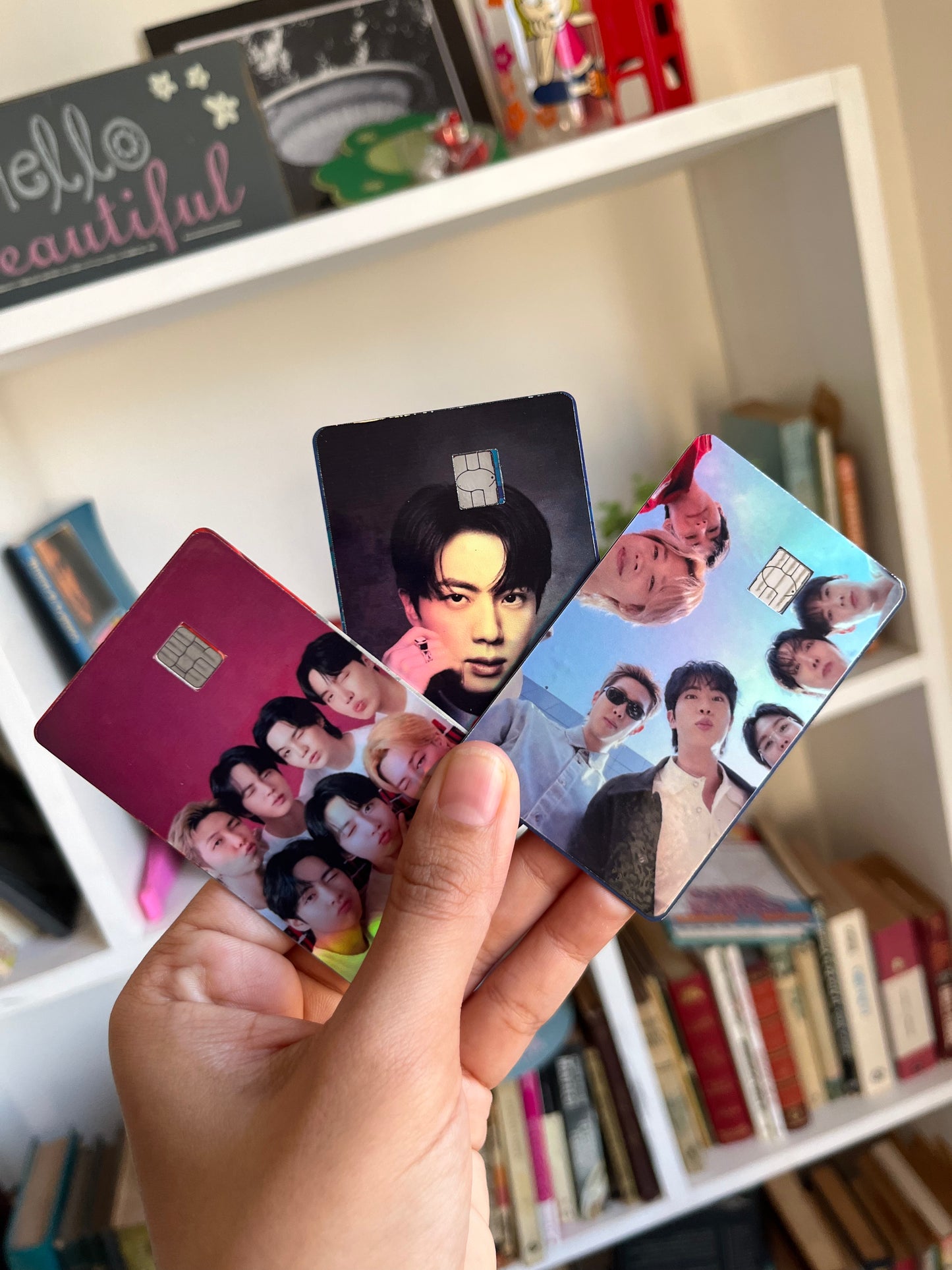Carátulas para tarjeta BTS