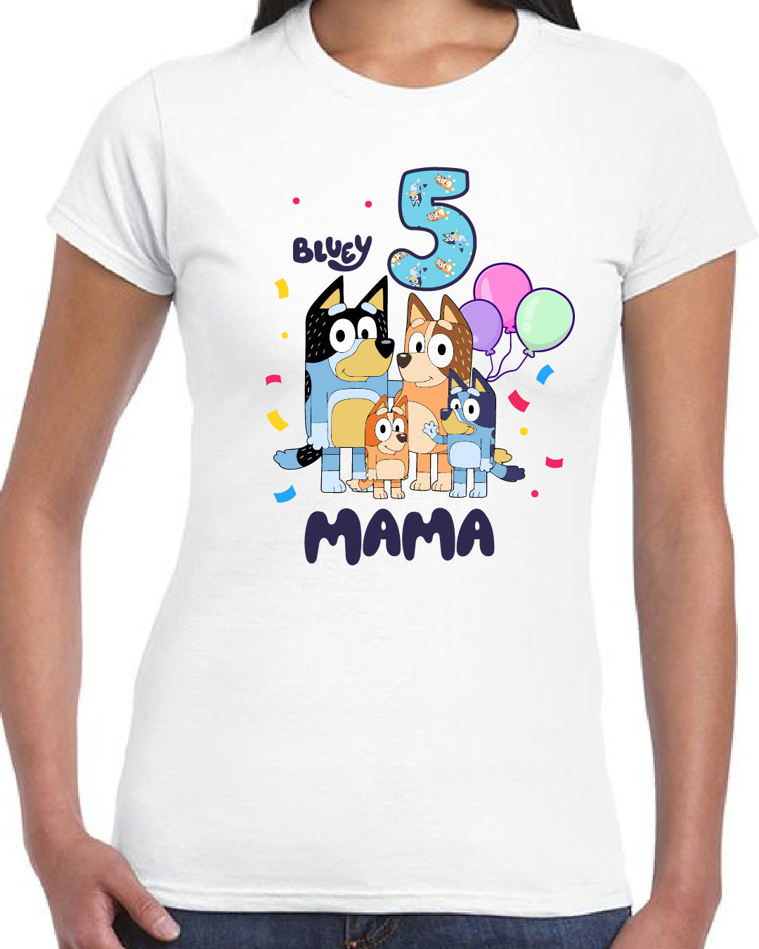Playera Bluey mamá