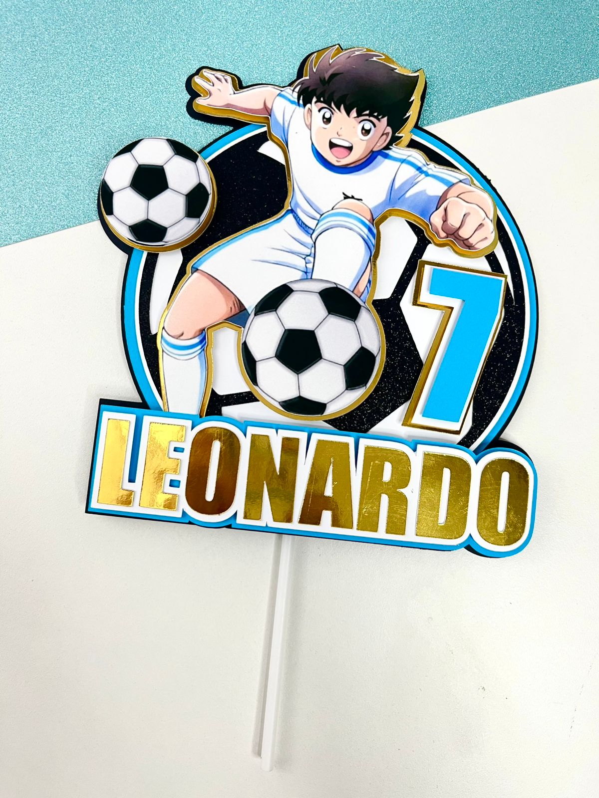 Captain Tsubasa Cake topper Design