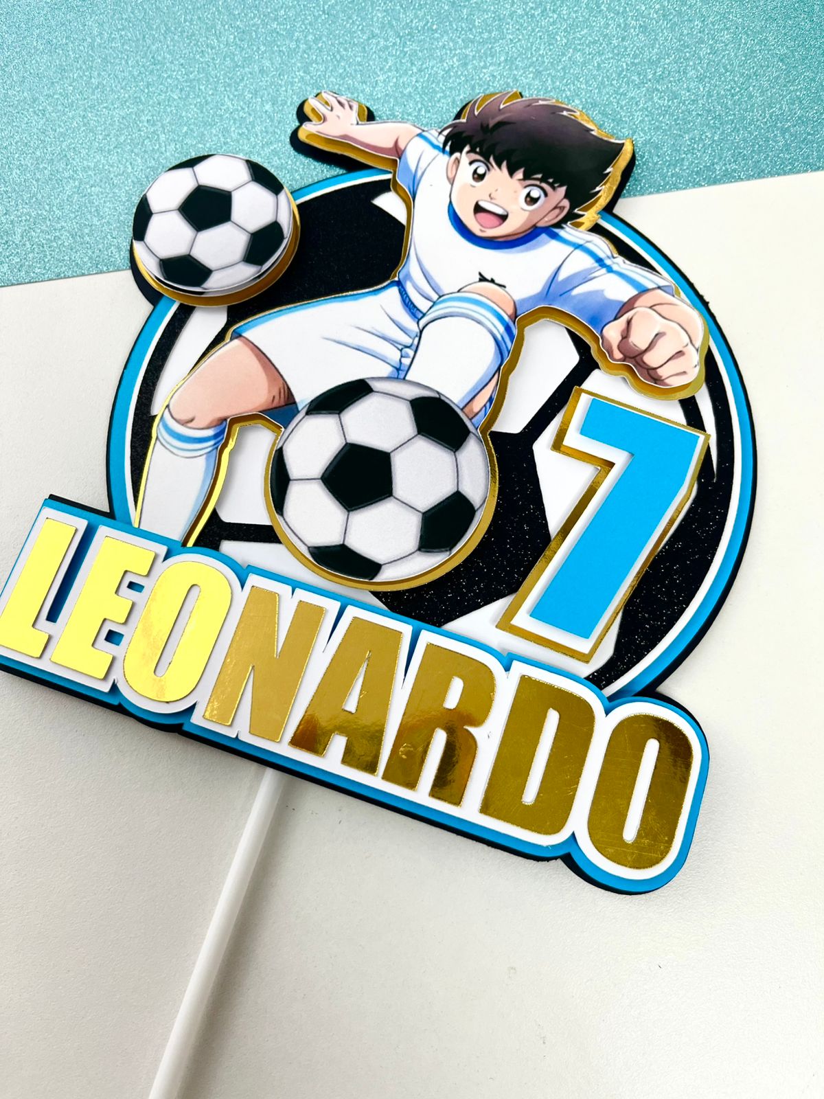 Captain Tsubasa Cake topper Design