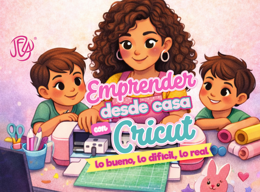 Emprender desde casa con Cricut: lo bueno, lo difícil y lo real