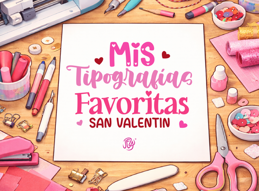 La importancia de elegir la tipografía correcta en diseños de San Valentín 💕