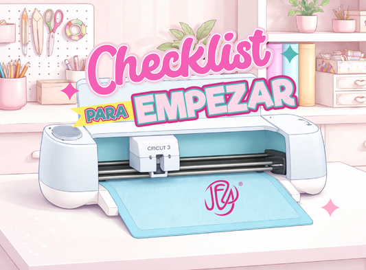 Checklist para empezar con tu Cricut