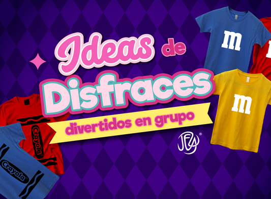 Ideas de disfraces divertidos en grupo con playeras