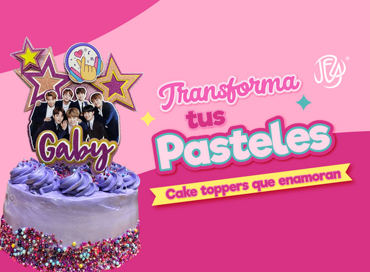Cómo un Cake topper puede transformar pasteles