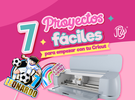 7 proyectos fáciles para empezar con Cricut ✂️✨