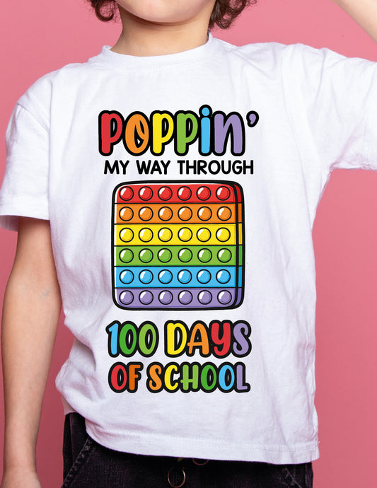 Poppin' My Way Through 100 Days Of School Design