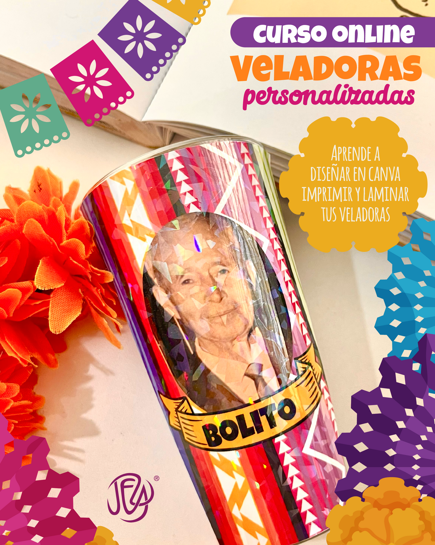 Curso de Veladoras Personalizadas 💡🕯️