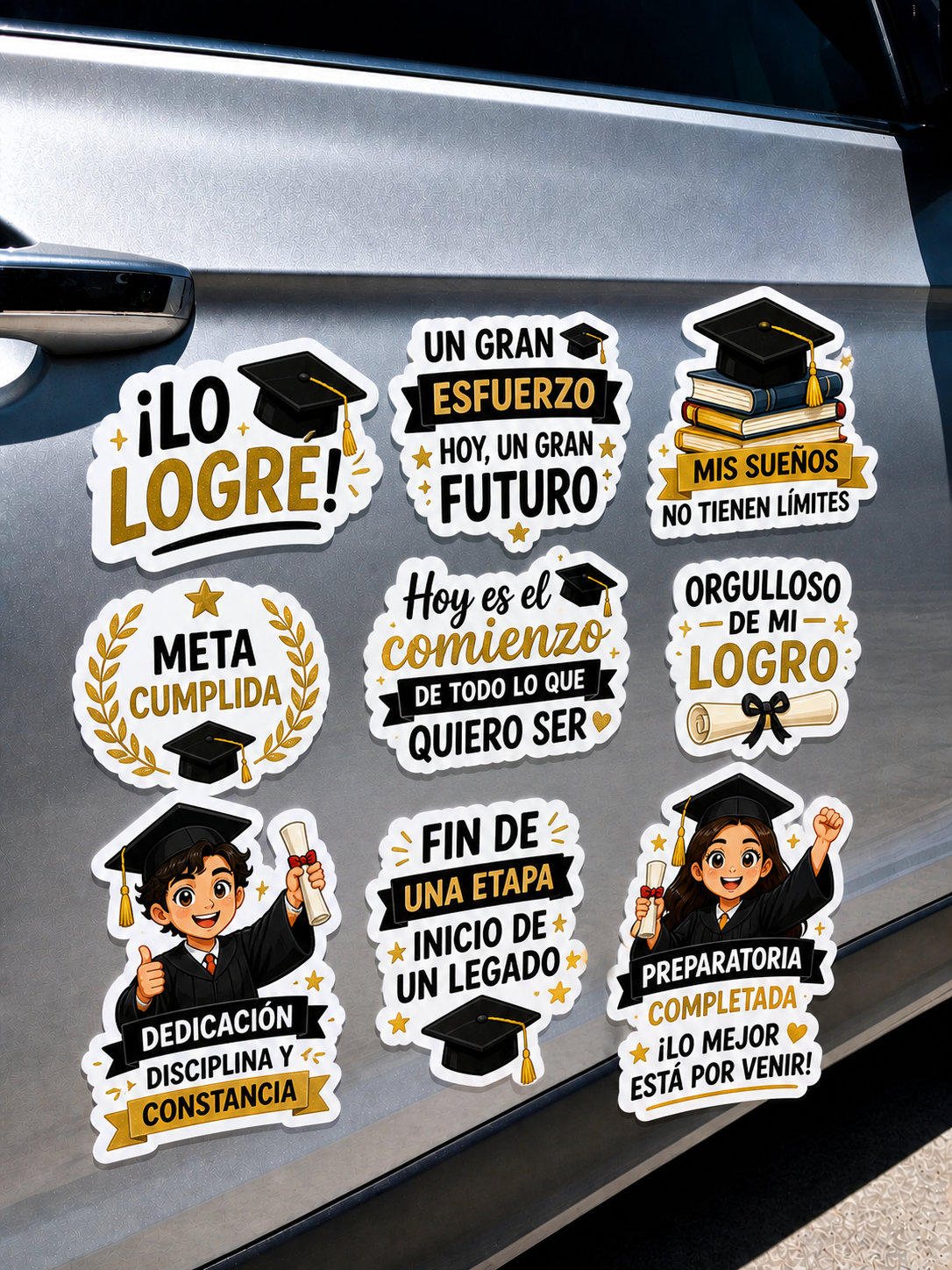 Imanes de graduación Preparatoria