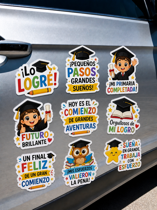 Imanes de graduación Primaria