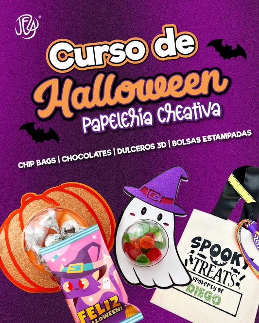 🎃 Curso Online de Papelería Creativa – Edición Halloween 👻