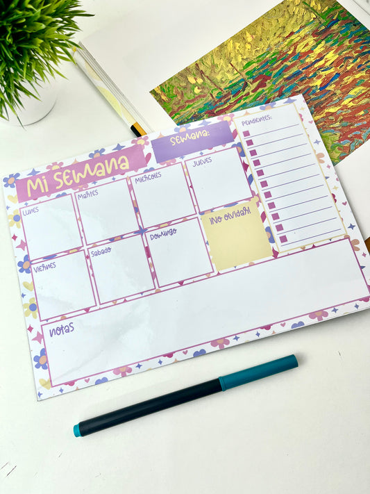 Organizador Semanal Iman
