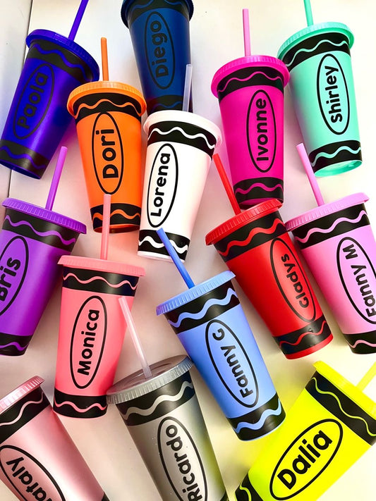 Cut File Crayon Cup