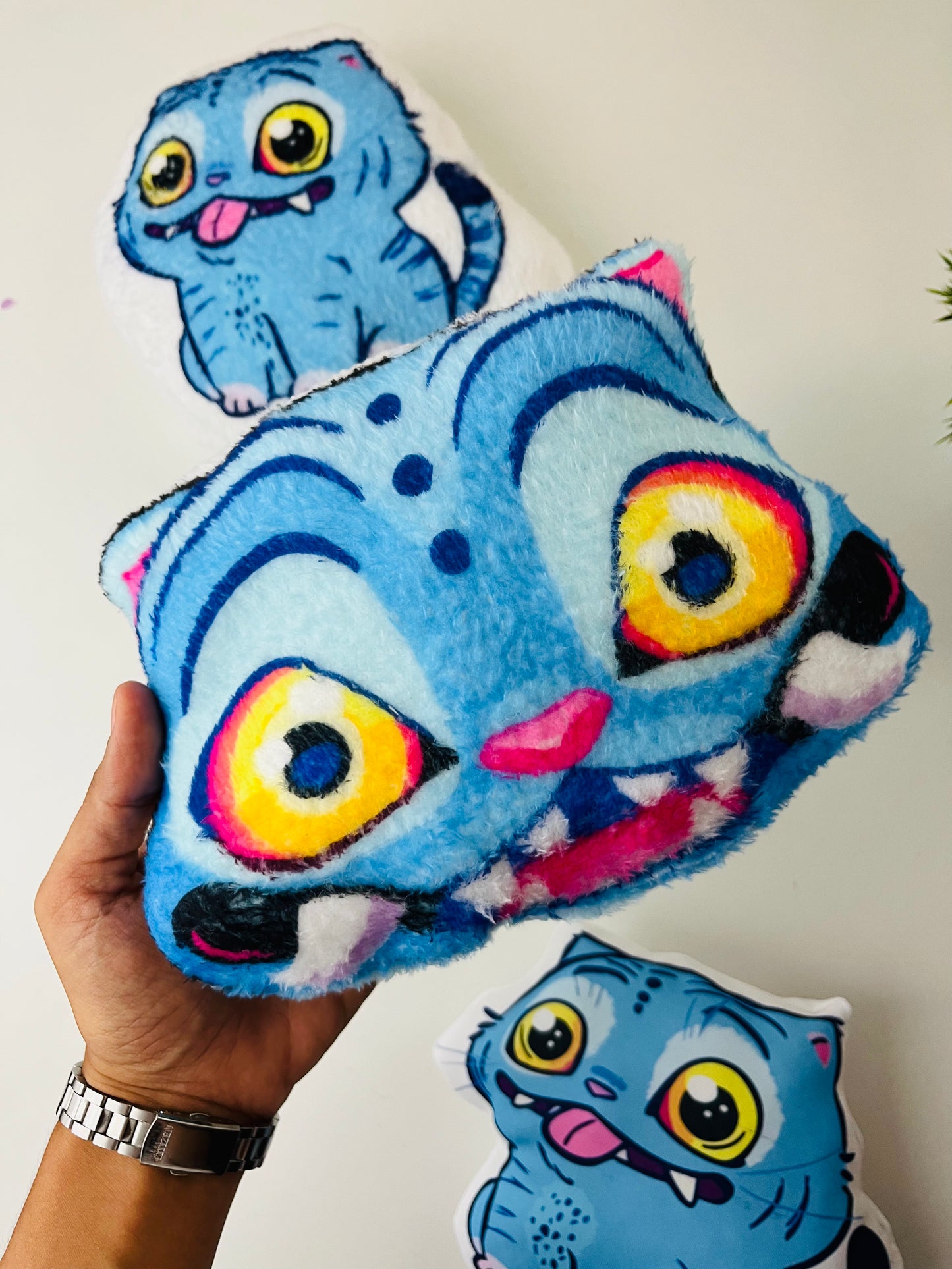 Cojin de Gatito Demon Hunters