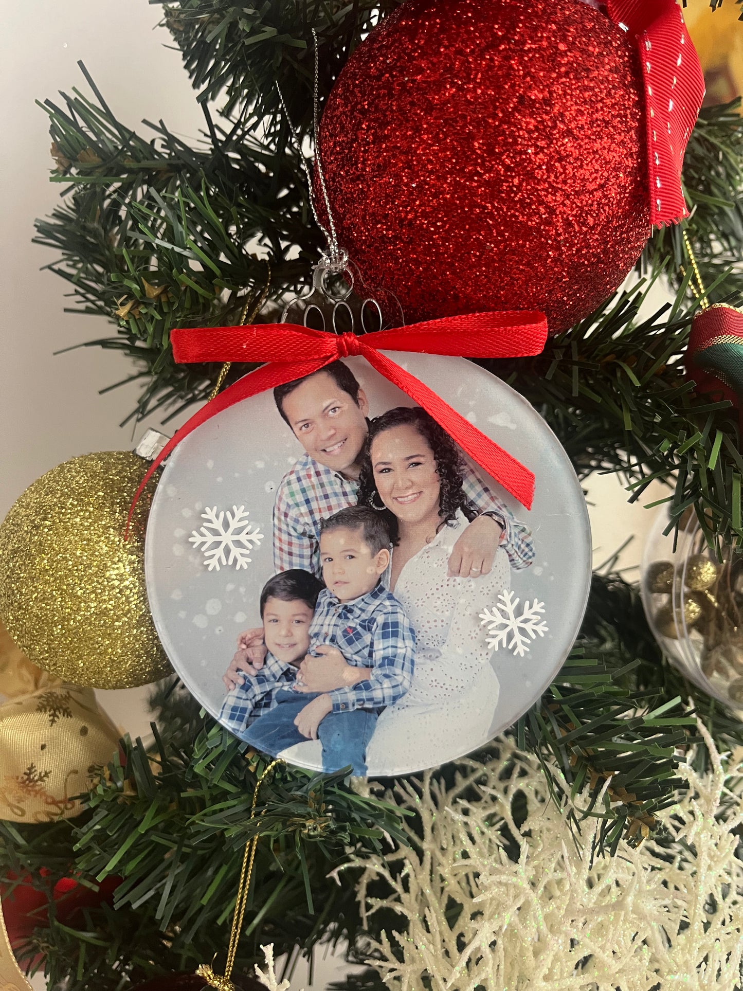 Esfera acrílica con foto