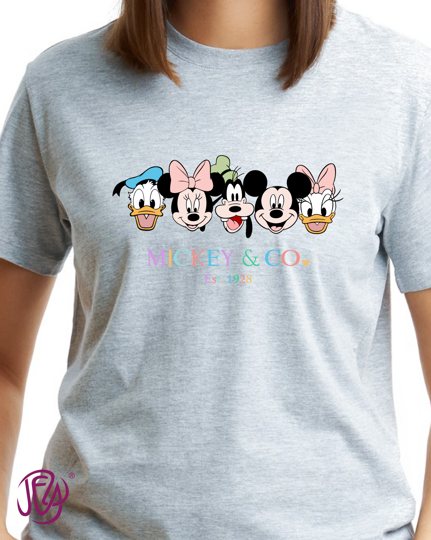 Mickey & Co T shirt Design