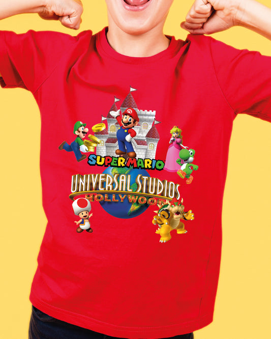 Universal Mario Shirt Design