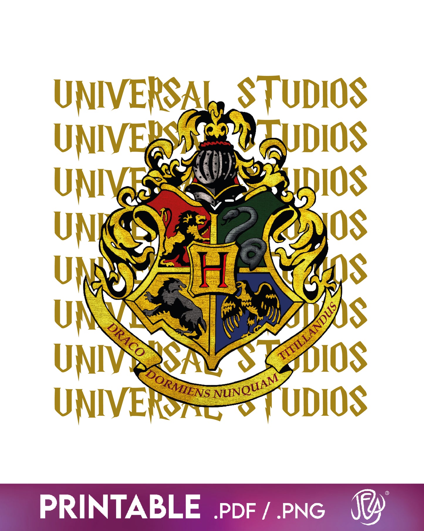 Harry Potter Shirt Design Universal Studios