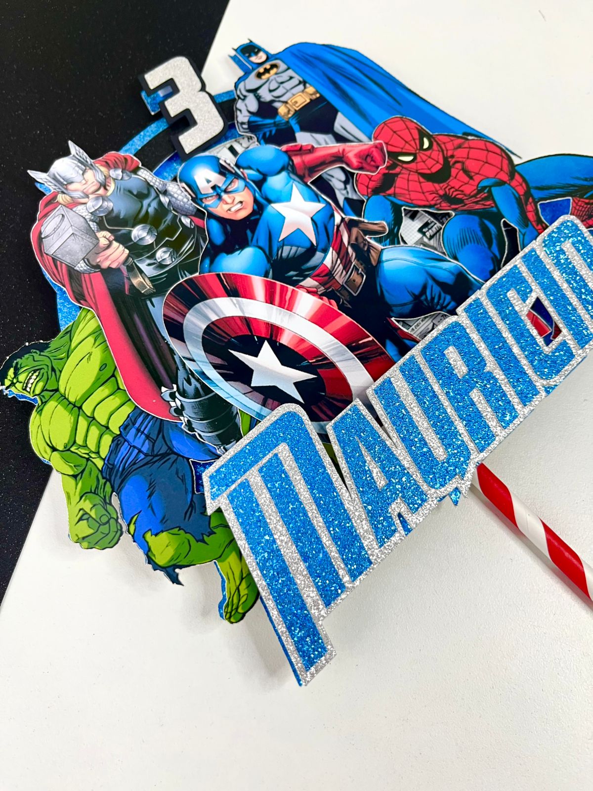 Superheroes Cake Topper