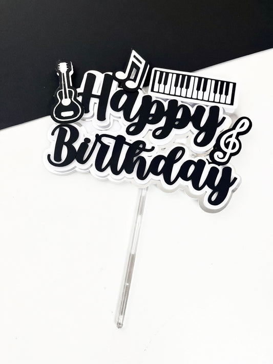 Music Cake topper