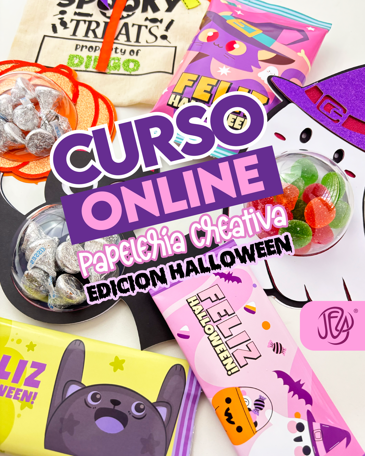 🎃 Curso Online de Papelería Creativa – Edición Halloween 👻