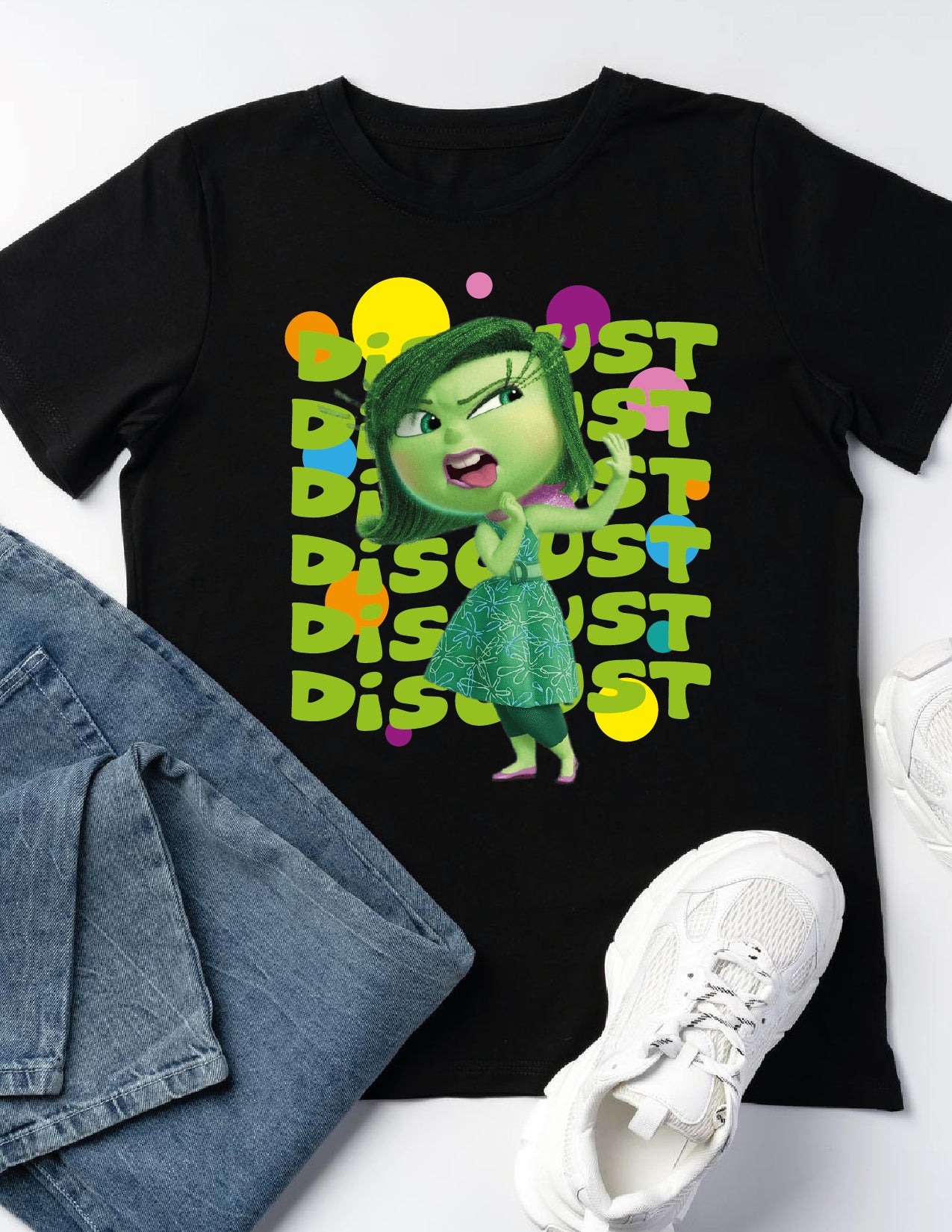 Insideout disgust shirt design