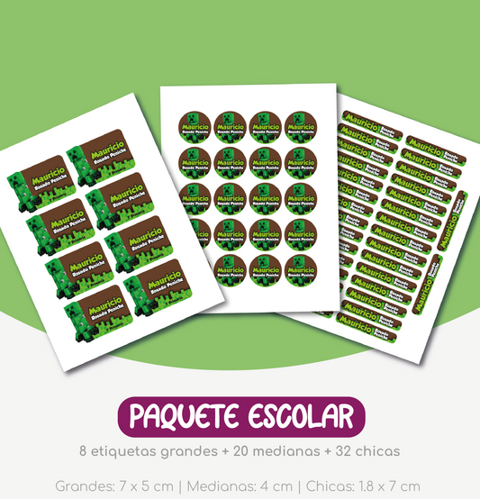 Paquete Escolar