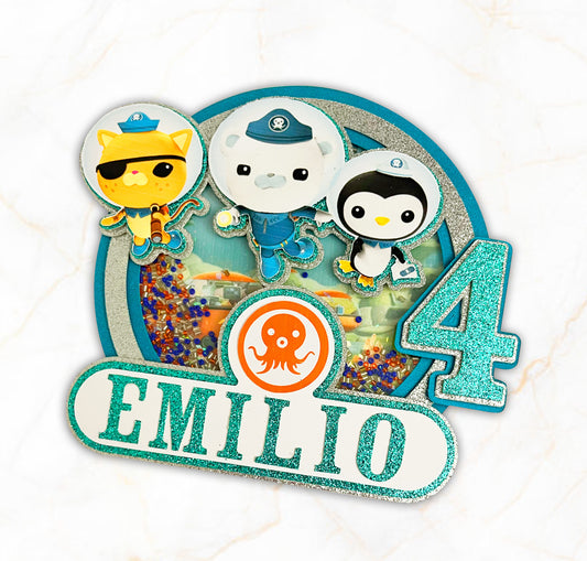 Octonauts Cake Topper Design